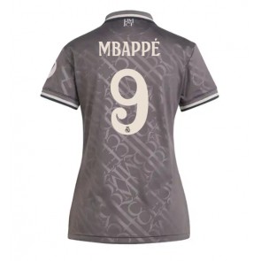 Real Madrid Kylian Mbappe #9 Dámské Alternativní Dres 2024-25 Krátký Rukáv